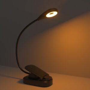 Reading Lamp 2024 Lightweight Flexible LED Book Light Simple Portable 50Hrs Runtime Usb Led Mini Book Reading Light