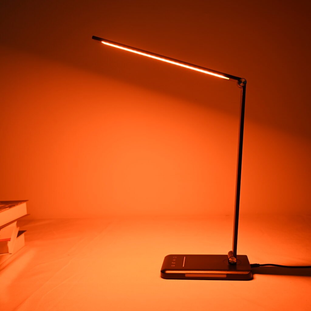 Factory Lamps Price Timing Function 5 Brightness Levels 6 Modes Switching With USB Port Phone Holder Desk Lamp Led Desk Lamp