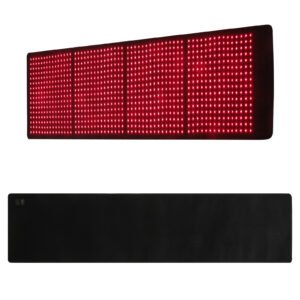120W 960 LEDs Full Body Red Light Therapy Mattress Pain Relief Infrared Light Sleeping Bag for Home Use